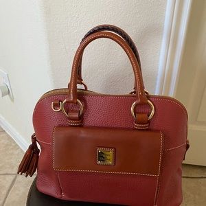 Terra-cotta Dooney&Bourke Satchel